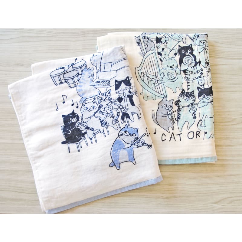Bath Towel - Cat Orchestra