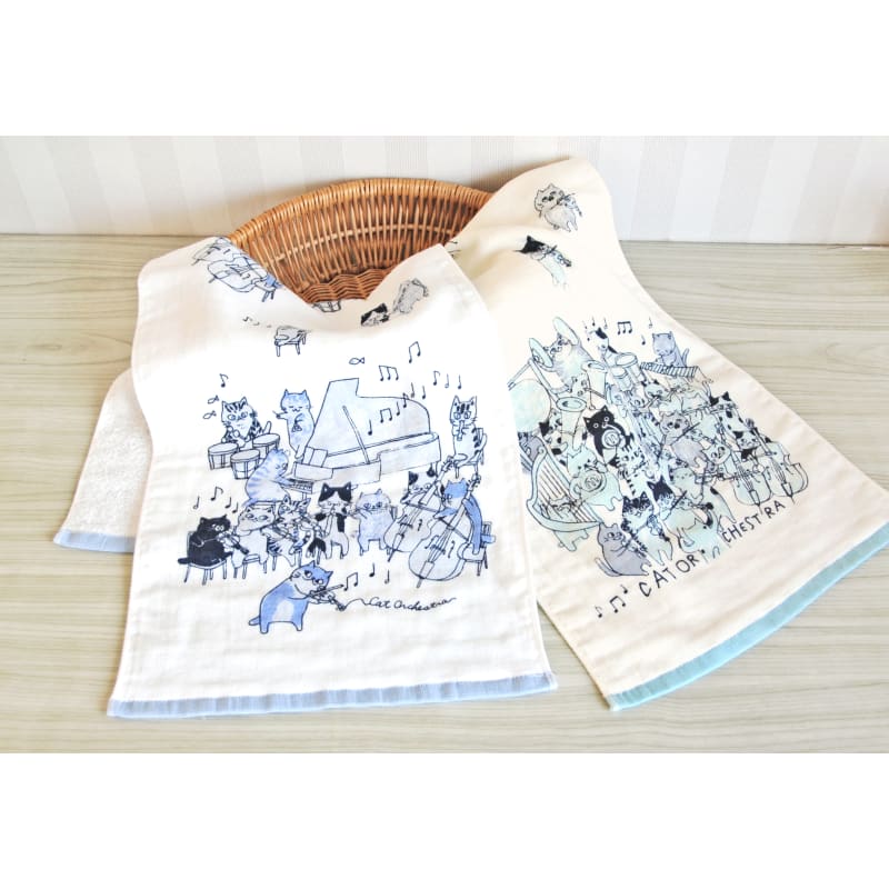 Face Towel - Cat Orchestra