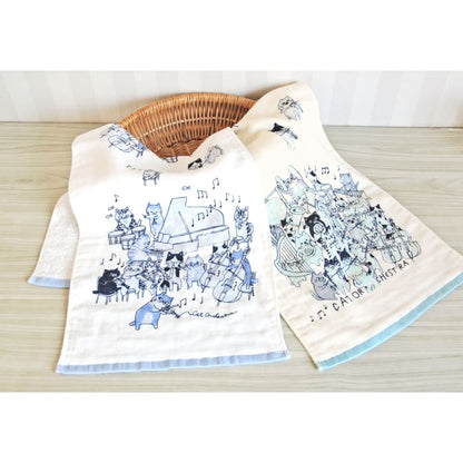 Face Towel - Cat Orchestra