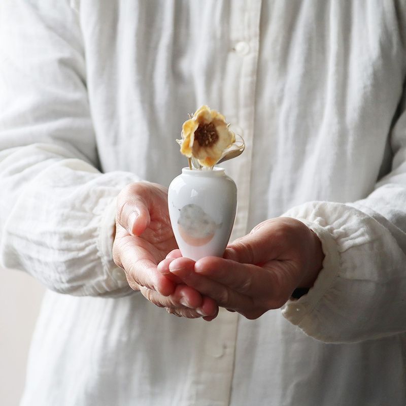 Vase - Komonono Suisai Quail