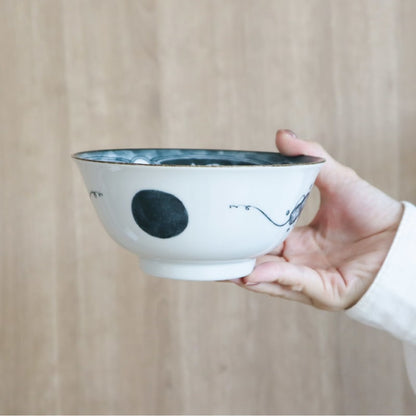 Multi-purpose Bowl Pair (with Chopsticks) - Shonzui Yoraku Pattern