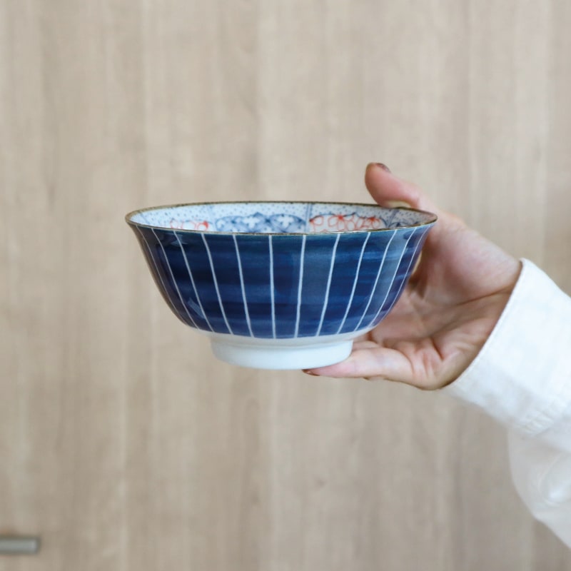 Multi-purpose Bowl Pair (with Chopsticks) - Shonzui Wave Fuji