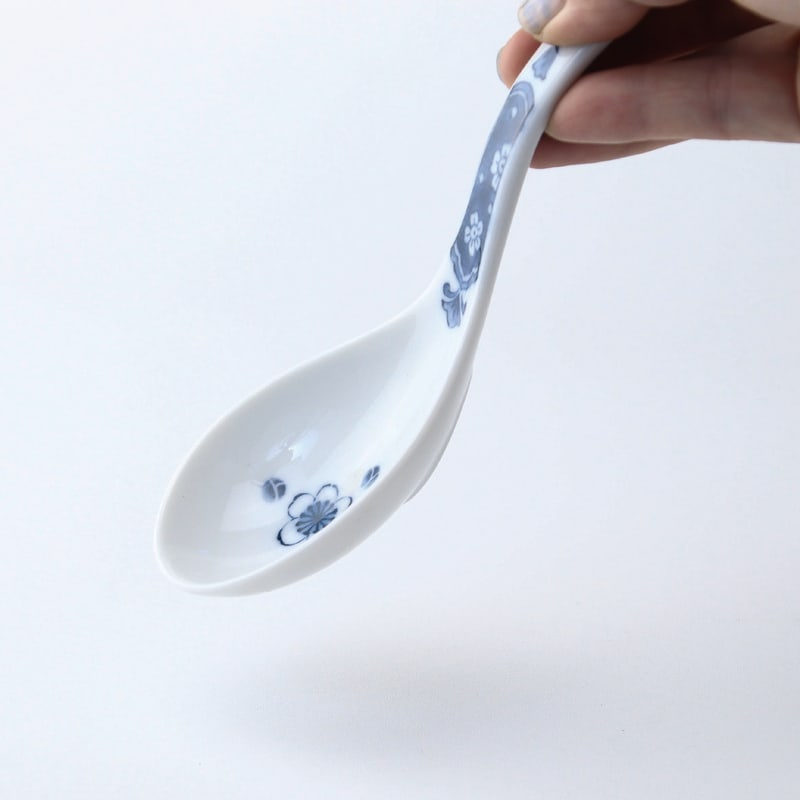 Ramen Set (with Spoon & Chopsticks) - Shonzui Yoraku Pattern