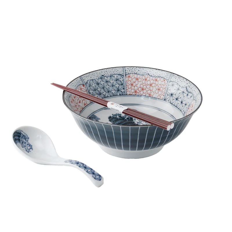Ramen Set (with Spoon & Chopsticks) - Shonzui Wave Fuji