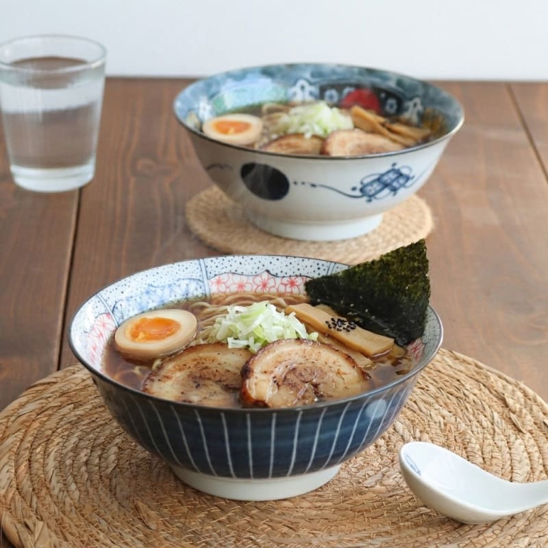 Ramen Set (with Spoon & Chopsticks) - Shonzui Wave Fuji
