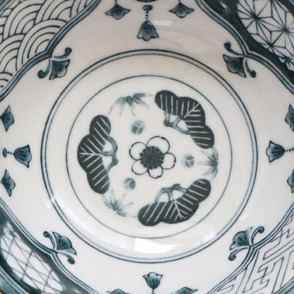 Salad/Noodle Bowl Pair - Shonzui Yoraku Pattern