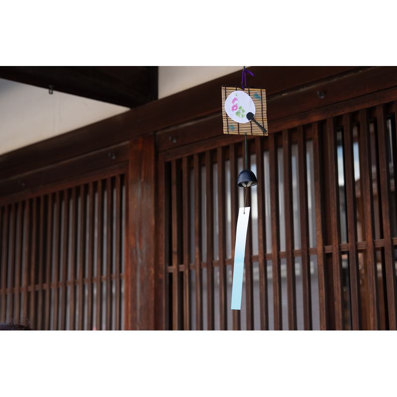 Wind Chime - Bamboo Fan