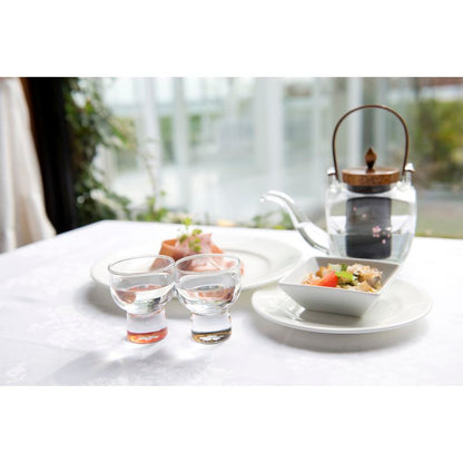 Sake Cup - Gold Cherry Blossoms & Mother of Pearl