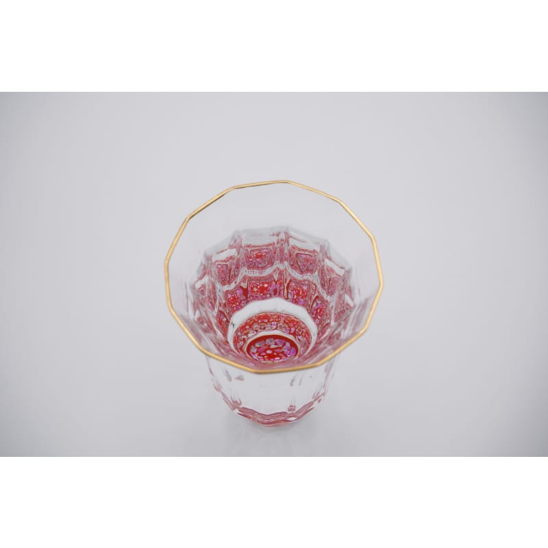 Gold Sake Cup - MANGEKYO Ishigaki & Mother of Pearl