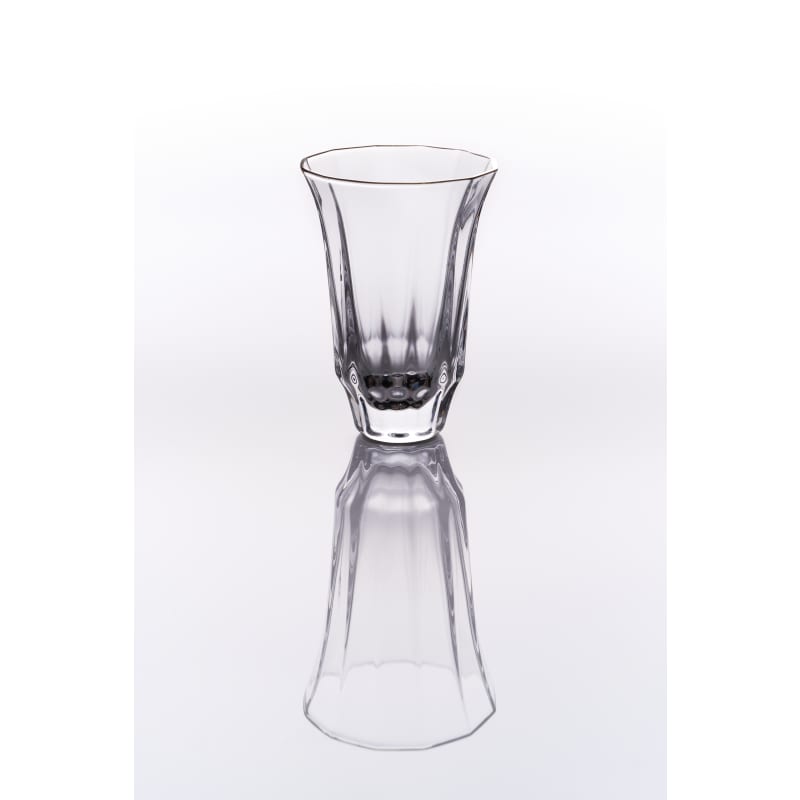 Gold Sake Cup - MANGEKYO Shiho & Mother of Pearl Black