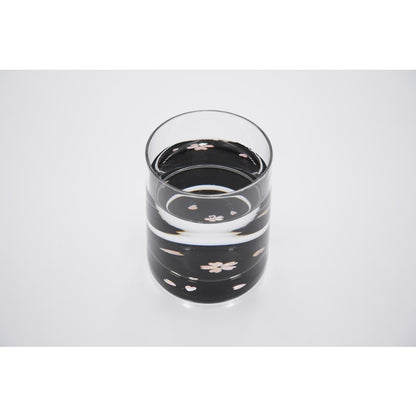 Glass - Cherry Blossoms & Mother of Pearl Black
