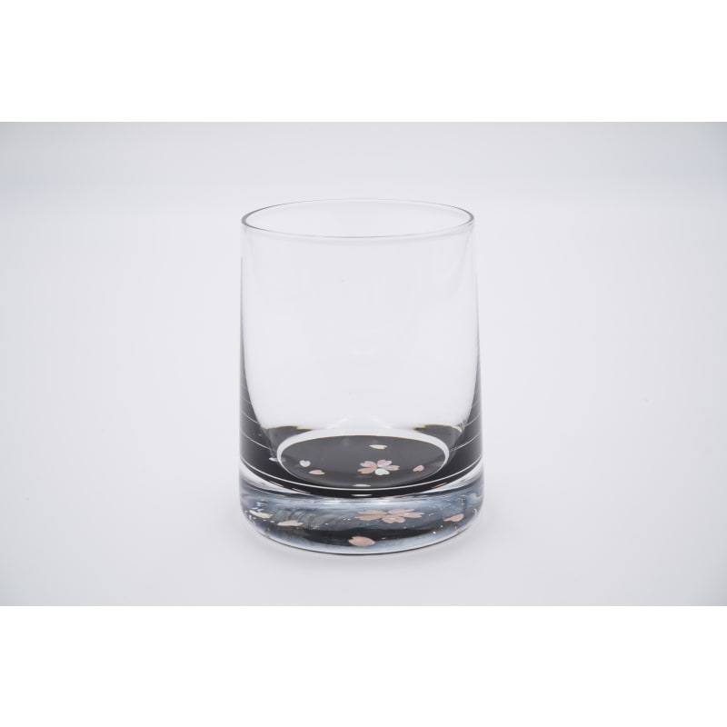 Glass - Cherry Blossoms & Mother of Pearl Black