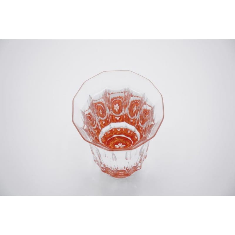 Mangekyo Glass - Gold Cherry Blossoms & Mother of Pearl