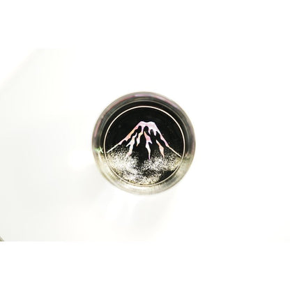 Glass - Red Fuji & Mother of Pearl Black