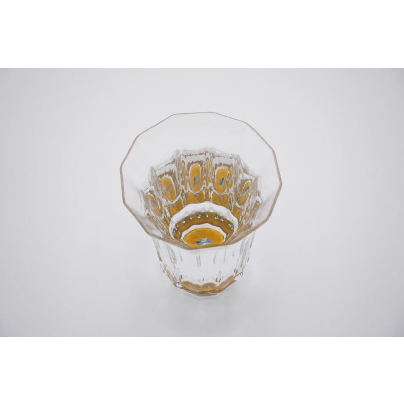 Mangekyo Glass - Gold Cherry Blossoms & Mother of Pearl