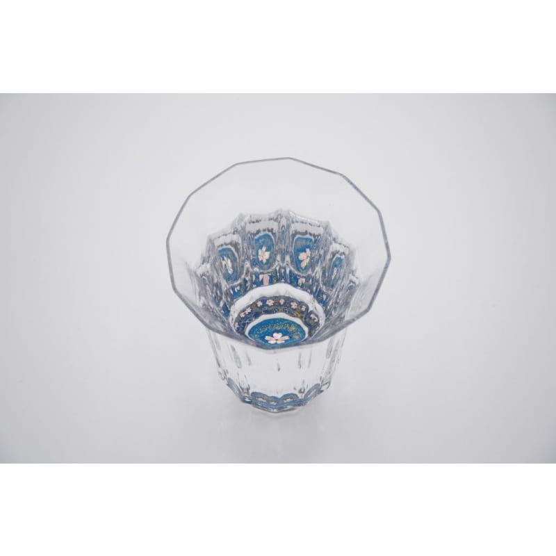 Mangekyo Glass - Gold Cherry Blossoms & Mother of Pearl