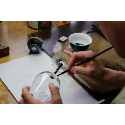 Wine Glass - Ishigaki & Mother of Pearl