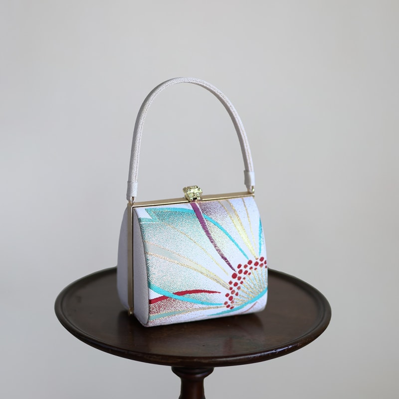 Small Handbag - Aoba Nishijin Ori