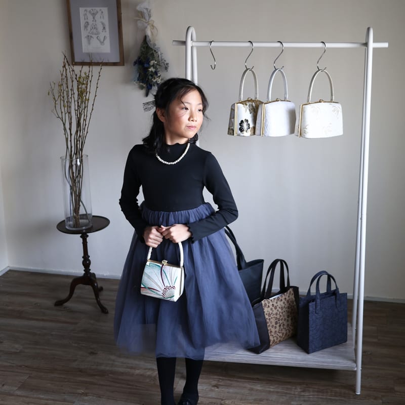 Small Handbag - Aoba Nishijin Ori