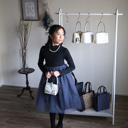 Small Handbag - Aoba Nishijin Ori