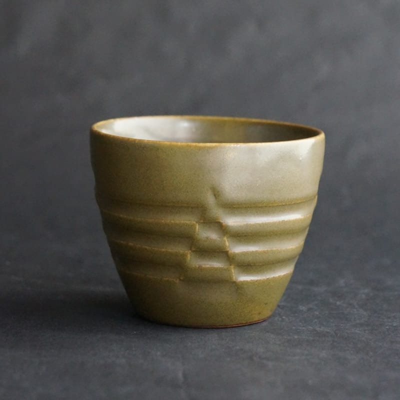 Round Cup - CHOBUN Carved Design