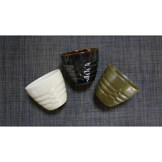 Round Cup - CHOBUN Carved Design