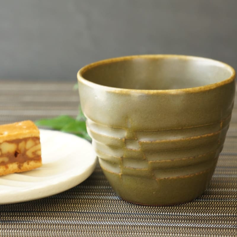 Round Cup - CHOBUN Carved Design