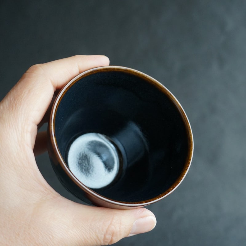 Round Cup - CHOBUN Carved Design