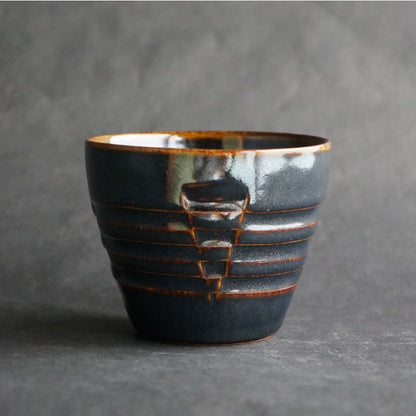 Round Cup - CHOBUN Carved Design