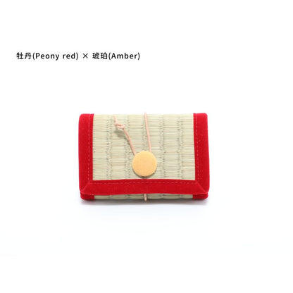 Card Case - Peony Red