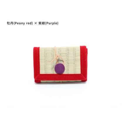 Card Case - Peony Red