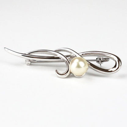 Brooch - Akoya Pearl 7.5-8.0mm