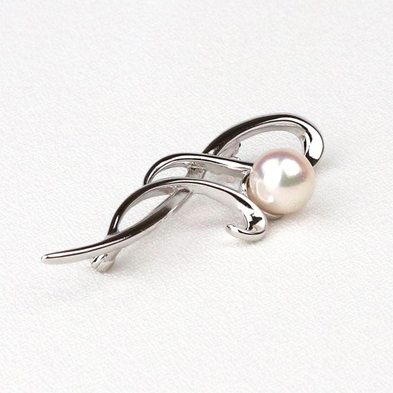 Brooch - Akoya Pearl 7.5-8.0mm