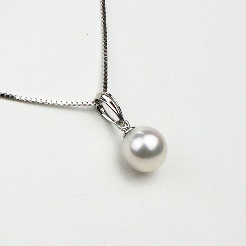 Vatican Pendant - Akoya Pearl Hanadama 8.0-8.5mm