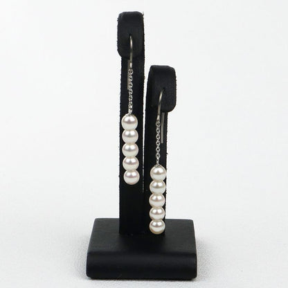 Five Pearl Hook Earrings - Akoya Pearl 4.0-4.5mm