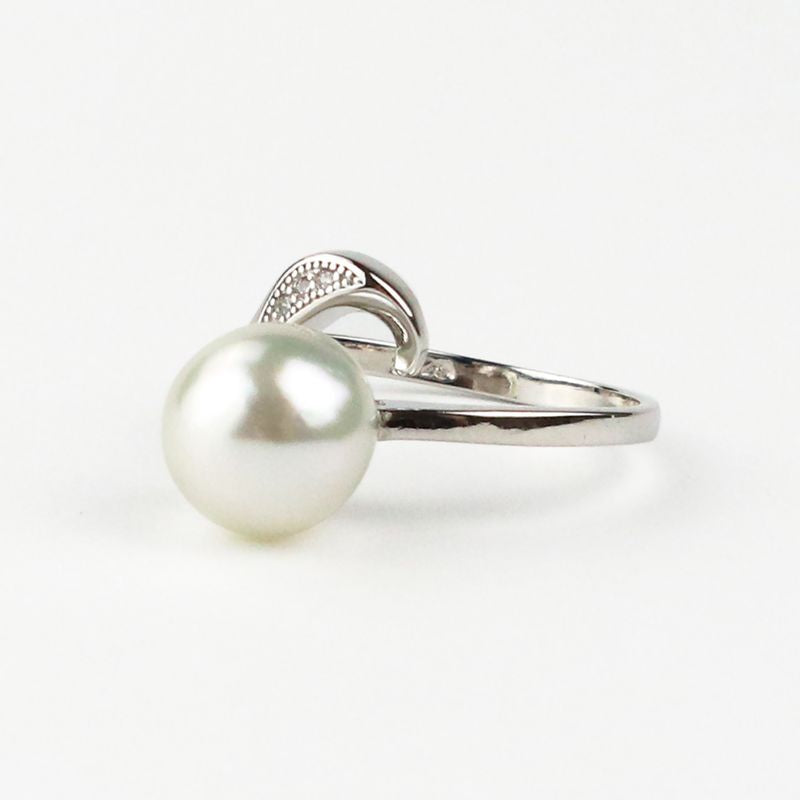 Ring - Untreated Akoya Baroque Pearl 8.0mmUP