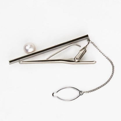 Tie Pin - Akoya Pearl 7.0-8.0mm