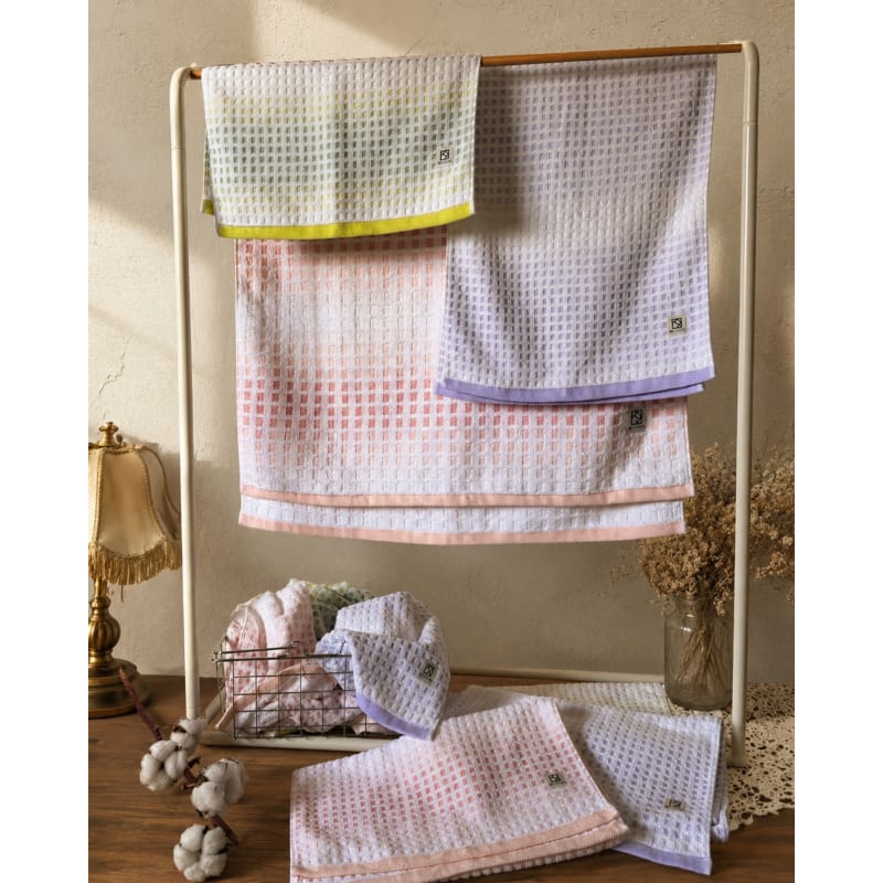 Bath Towel - Gradation Waffle