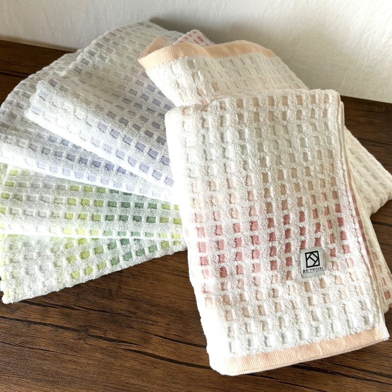 Bath Towel - Gradation Waffle