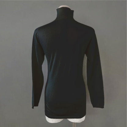 Washable Silk Knit High Neck - HIMEplus