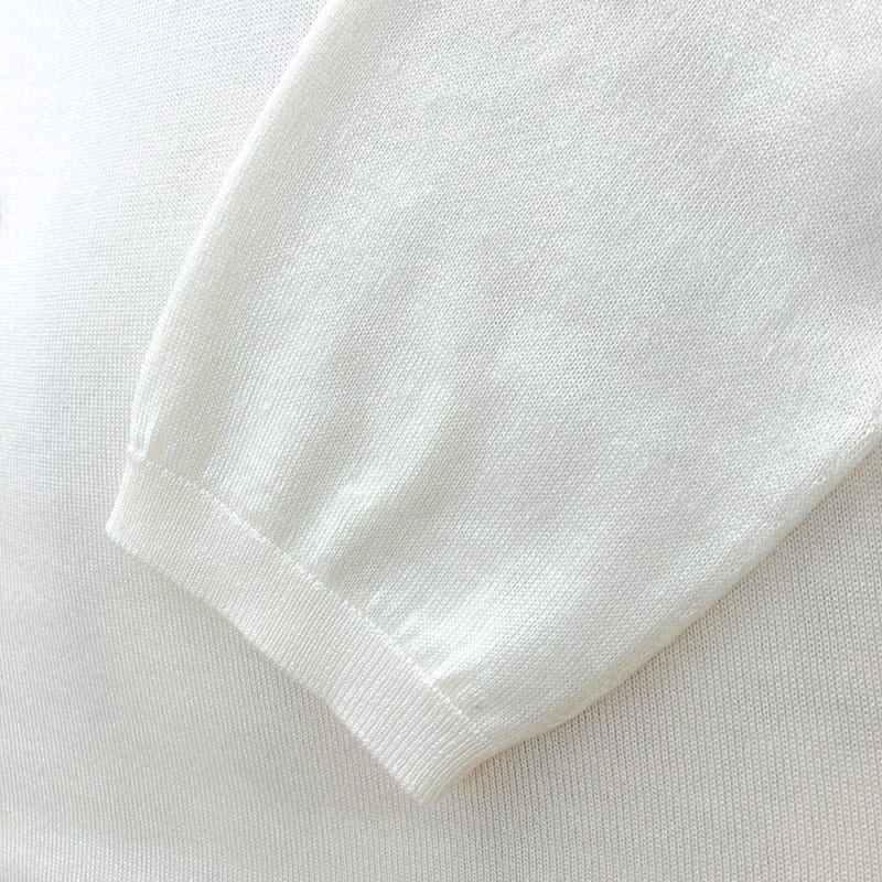 Washable Silk Knit High Neck - HIMEplus