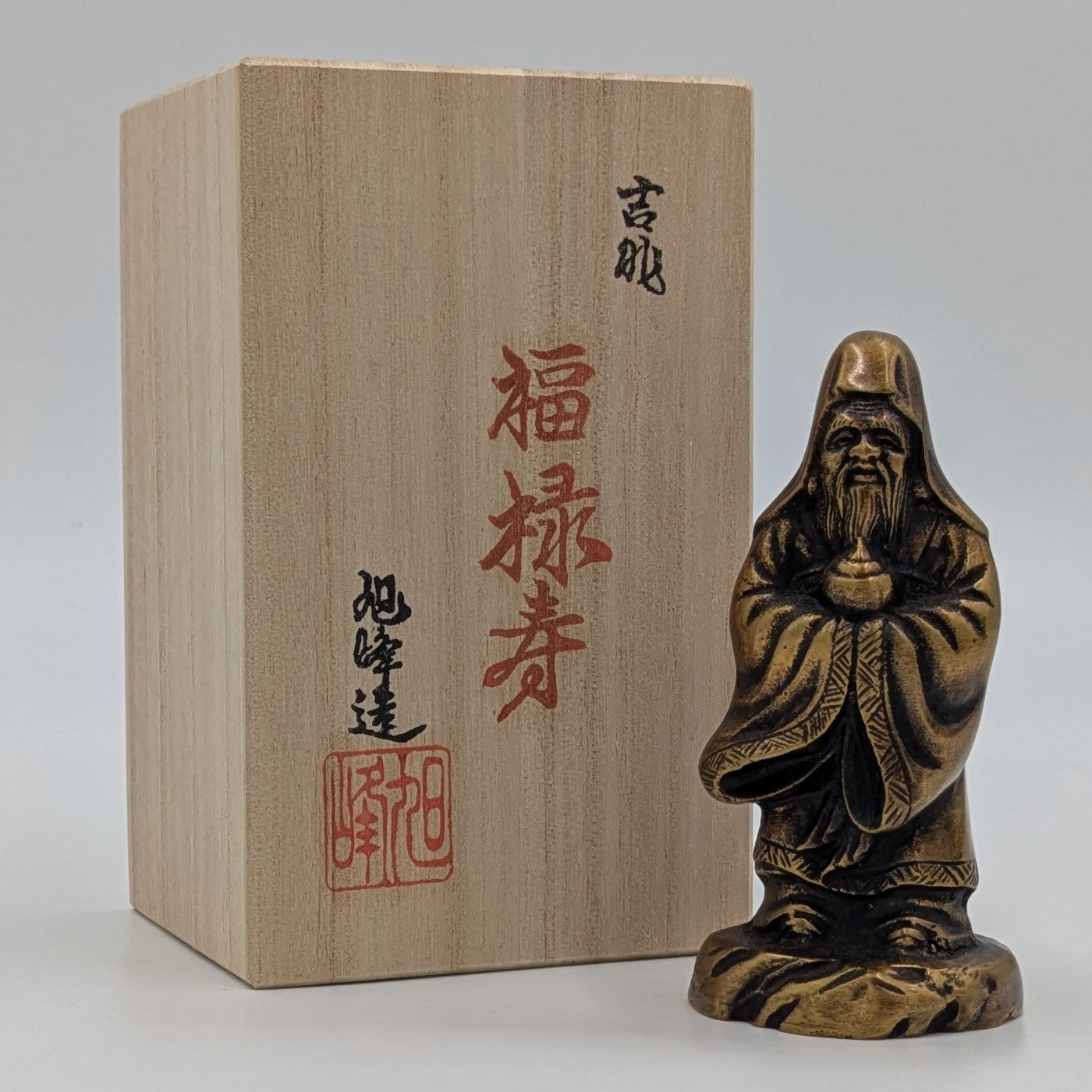 Seven Lucky Gods Statue - Bronze