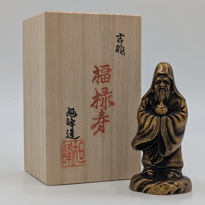 Seven Lucky Gods Statue - Bronze