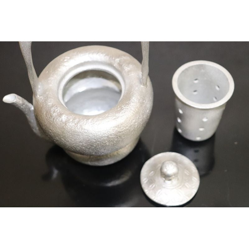 Teapot - Pure Tin Hyotan Shape