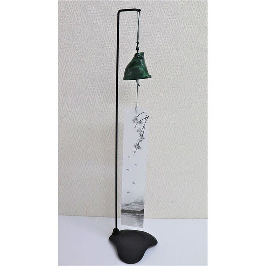 Wind Chime - Frog with Stand Set Nanbu Tekki