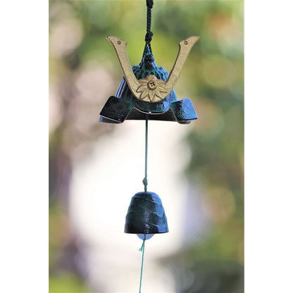 Wind Chime - Minamoto no Yoshitsune Helmet Nanbu Tekki