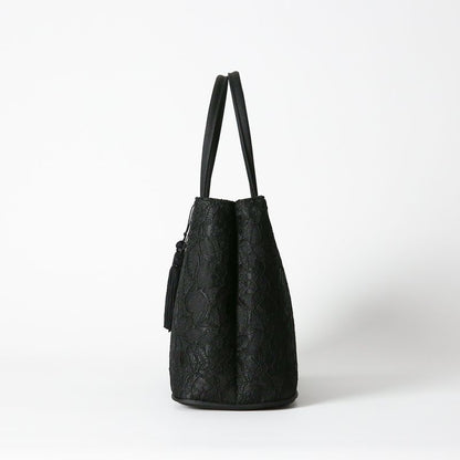 Two-Layered Bag - Code Lace Tassel