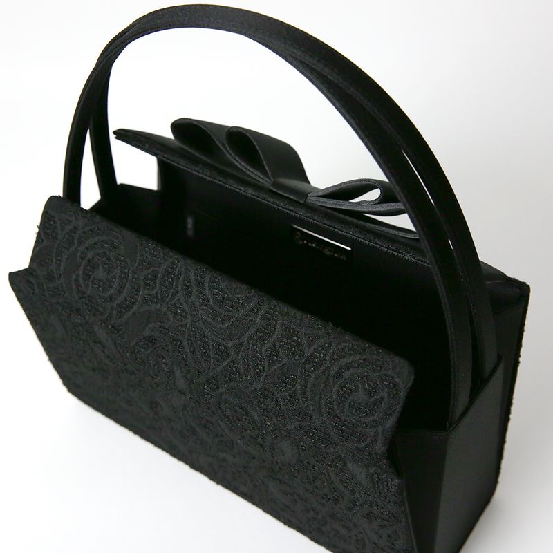 Sac - Jacquard Double Ruban Noir