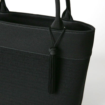 Tote Bag - Yonezawa Weave Jacquard with Tassel