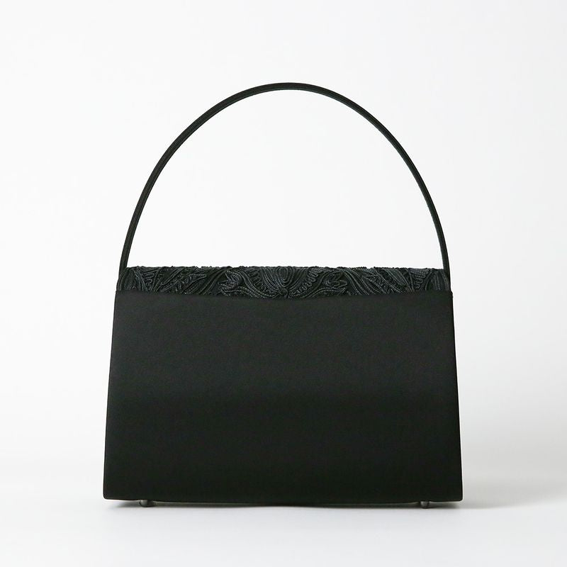 Formal Bag - Cord Embroidery Inner Magnet Closure